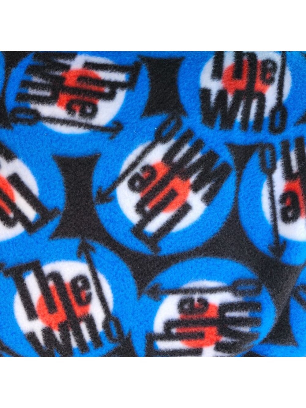 The Who Fleece Blanket Material By The Yard 59in X 36in